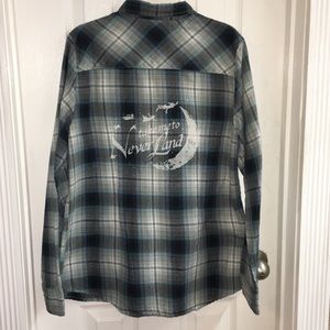 Disney “Take me to Neverland” Flannel